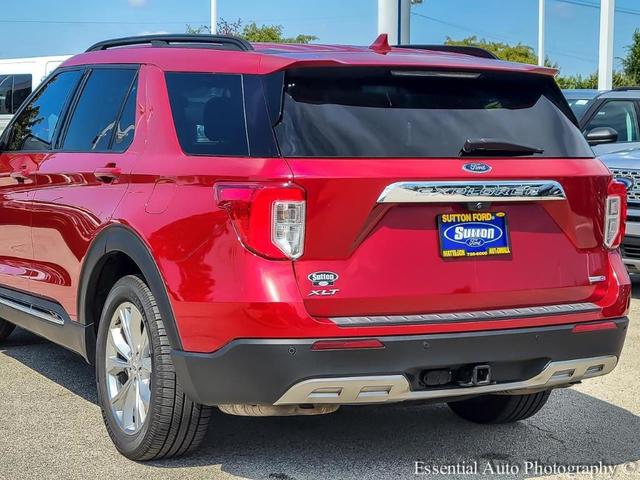 Photo of 2020 Rapid Red Metallic Tinted Clearcoat Ford Explorer