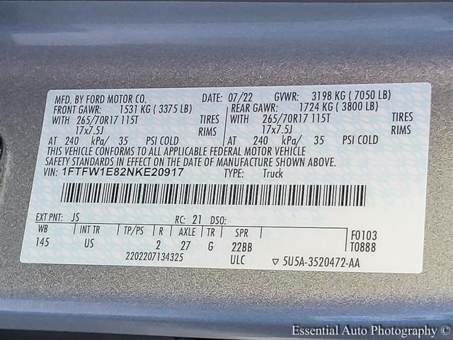 Photo of 2022 Silver Ford F-150