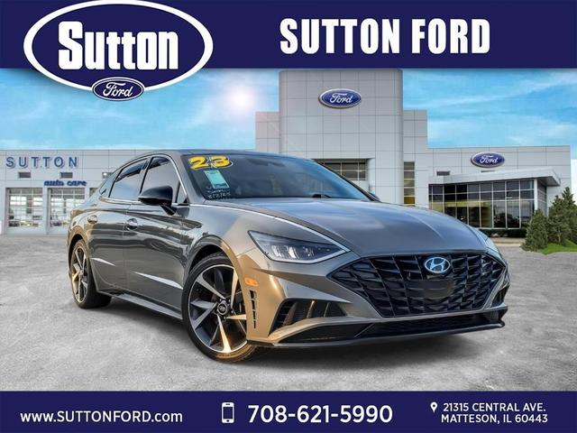 Photo of 2023 Hampton Gray Hyundai SONATA