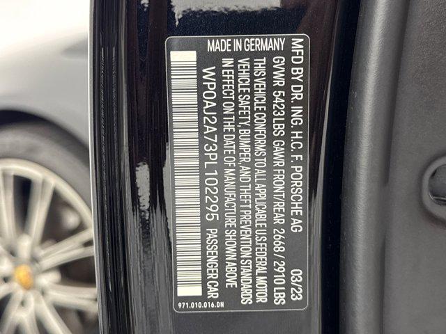 Photo of 2023 Jet Black Metallic Porsche Panamera