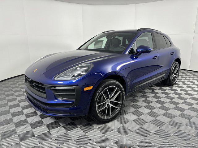 Photo of 2025 Gentian Blue Metallic Porsche Macan