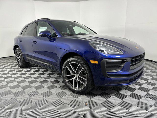 Photo of 2025 Gentian Blue Metallic Porsche Macan