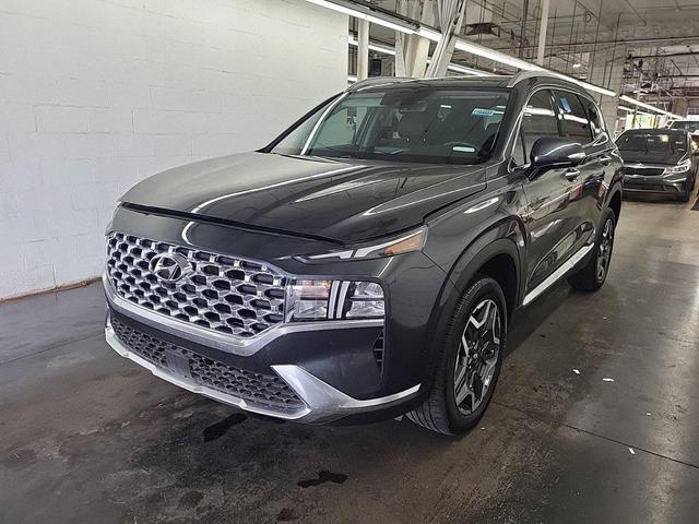 Photo of 2023 Portofino Gray Hyundai SANTA FE HEV
