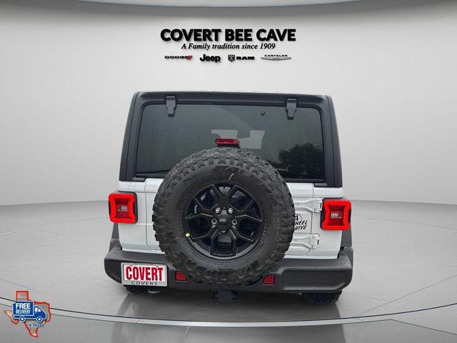 Photo of 2025 Bright White Clearcoat Jeep Wrangler