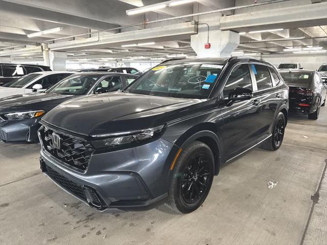 Photo of 2024 Meteorite Gray Metallic Honda CR-V Hybrid