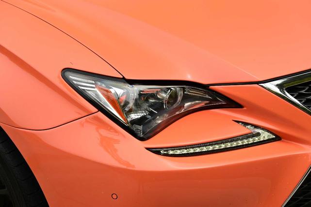 Photo of 2015 Orange Lexus RC 350