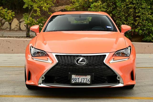 Photo of 2015 Orange Lexus RC 350