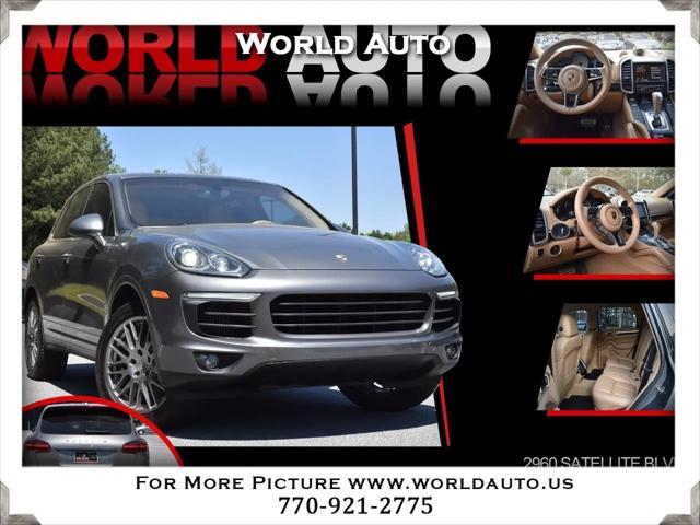 Photo of 2016 Meteor Gray Metallic Porsche Cayenne