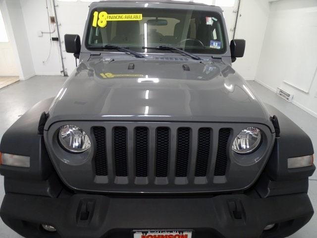 Photo of 2018 Sting Gray Clearcoat Jeep Wrangler Unlimited