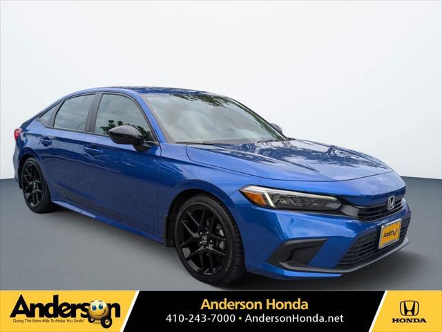 Photo of 2023 Aegean Blue Metallic Honda Civic