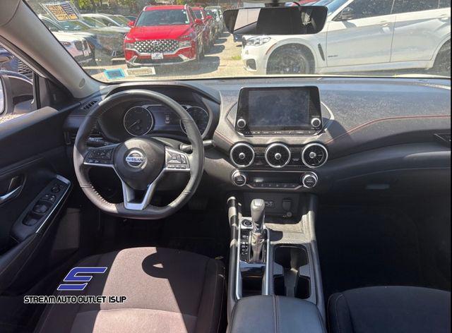 Photo of 2023 Aspen White Tricoat Nissan Sentra