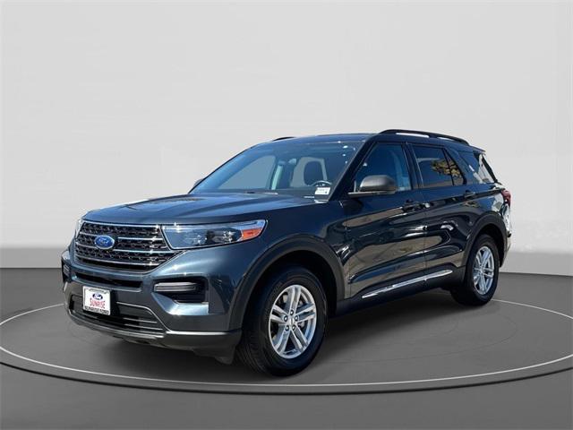 Photo of 2022 STONE BLUE METALLIC Ford Explorer