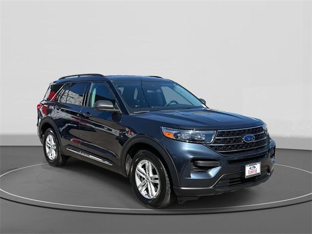 Photo of 2022 STONE BLUE METALLIC Ford Explorer