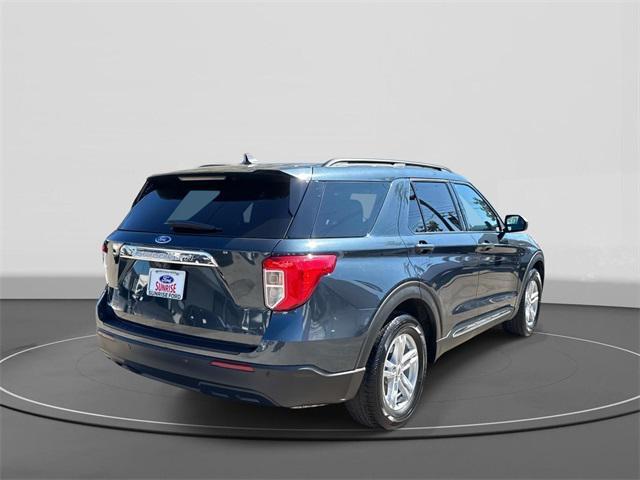 Photo of 2022 STONE BLUE METALLIC Ford Explorer