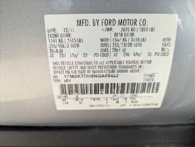 Photo of 2022 Iconic Silver Metallic Ford Explorer