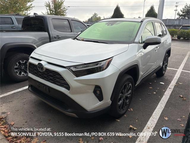 Photo of 2023 Wind Chill Pearl Toyota RAV4 Hybrid