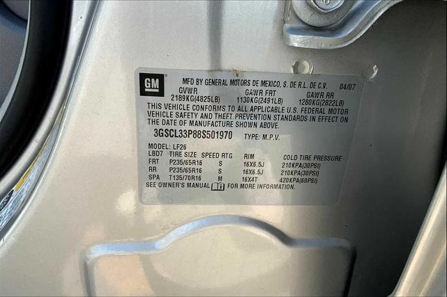 Photo of 2008 Silver Pearl Saturn Vue