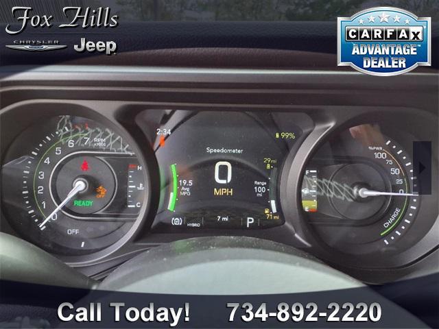 Photo of 2025 Black Clearcoat Jeep Wrangler 4xe