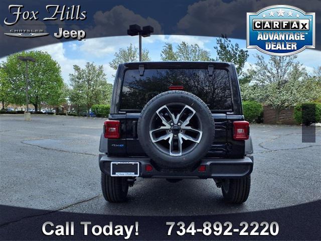 Photo of 2025 Black Clearcoat Jeep Wrangler 4xe