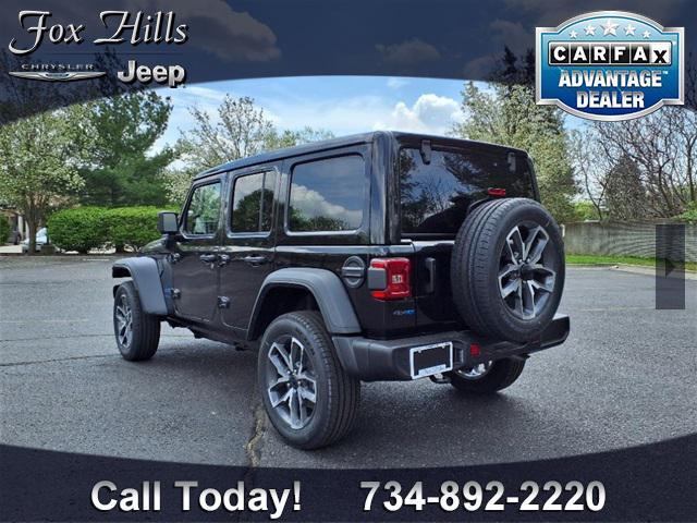 Photo of 2025 Black Clearcoat Jeep Wrangler 4xe