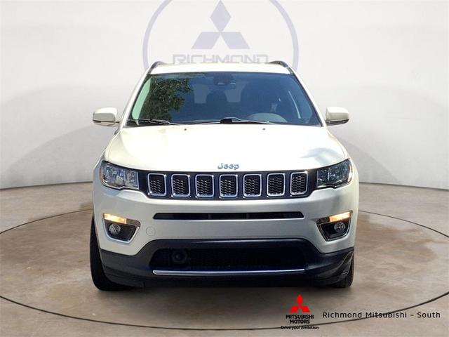 Photo of 2021 Pearl White Tri-Coat Jeep Compass