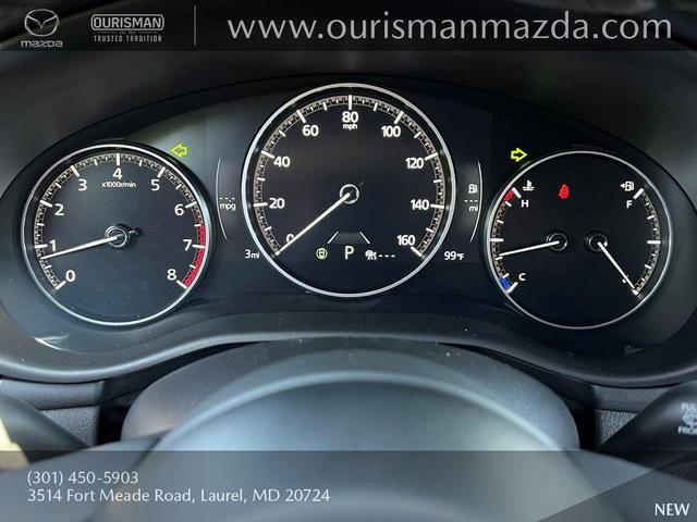 Photo of 2025 Deep Crystal Blue Mica Mazda Mazda3