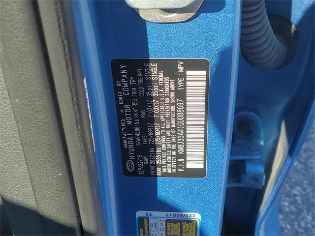 Photo of 2016 Caribbean Blue Hyundai TUCSON