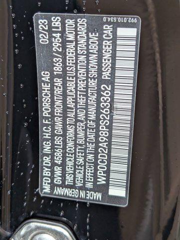 Photo of 2023 Black Porsche 911