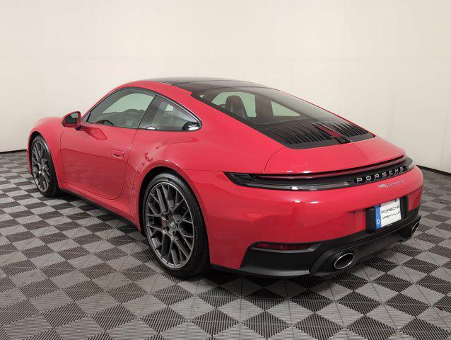 Photo of 2025 Guards Red Porsche 911