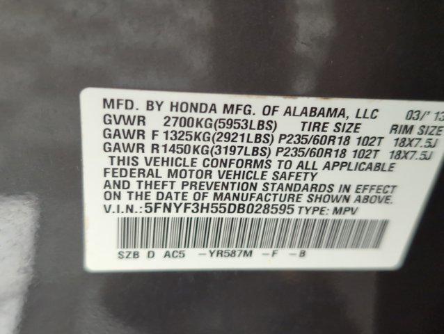 Photo of 2013 Crystal Black Pearl Honda Pilot