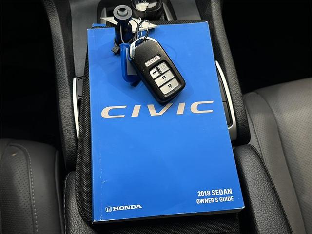 Photo of 2018 Cosmic Blue Metallic Honda Civic