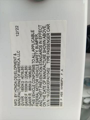Photo of 2023 Platinum White Pearl Acura Integra