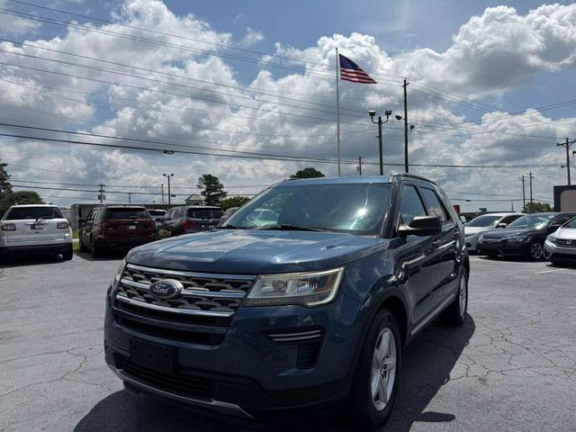 Photo of 2018 Blue Metallic Ford Explorer