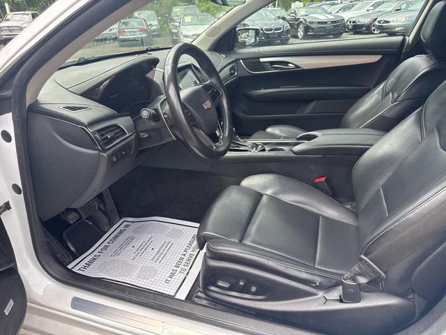 Photo of 2015 Crystal White Tricoat Cadillac ATS
