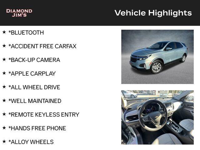 Photo of 2022 Seaglass Blue Metallic Chevrolet Equinox