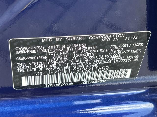 Photo of 2025 Sapphire Blue Pearl Subaru Crosstrek
