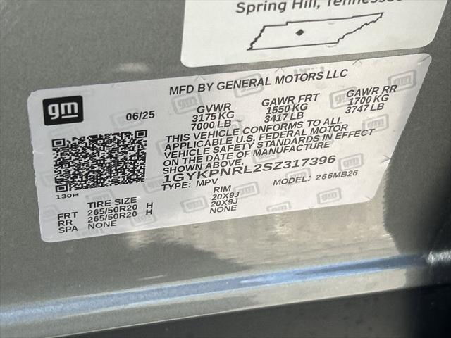 Photo of 2025 Argent Silver Metallic Cadillac LYRIQ