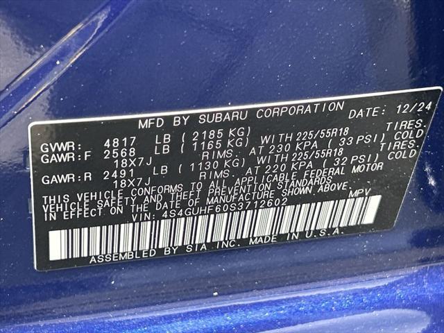 Photo of 2025 Sapphire Blue Pearl Subaru Crosstrek