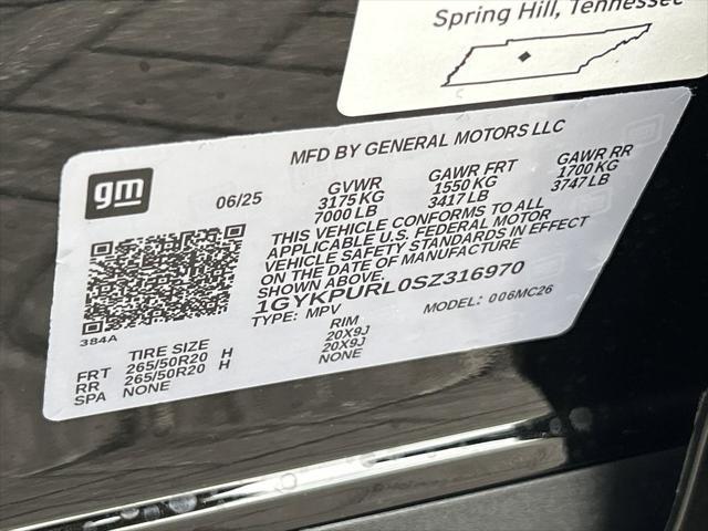 Photo of 2025 Stellar Black Metallic Cadillac LYRIQ