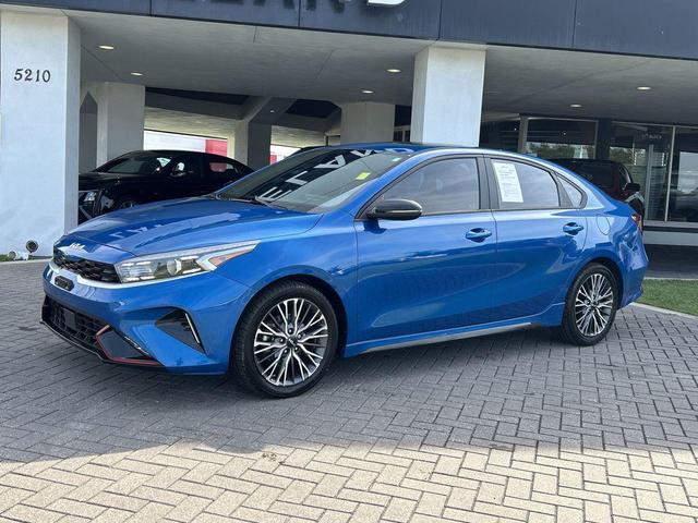 Photo of 2023 Sporty Blue Kia Forte