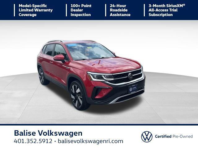 Photo of 2024 Kings Red Metallic Volkswagen Taos