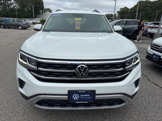 Photo of 2022 Pure White Volkswagen Atlas