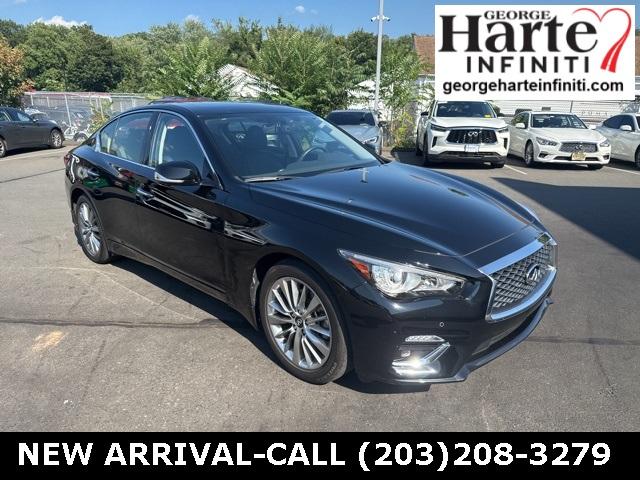 Photo of 2022 Black Obsidian INFINITI Q50