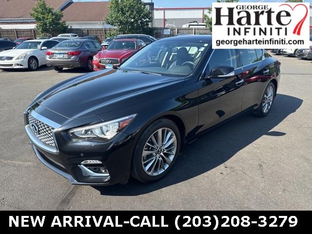 Photo of 2022 Black Obsidian INFINITI Q50