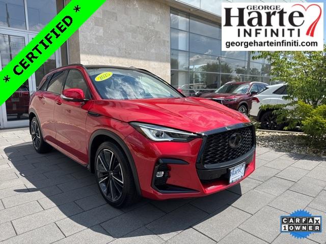 Photo of 2025 Candy Red Pearl INFINITI QX50