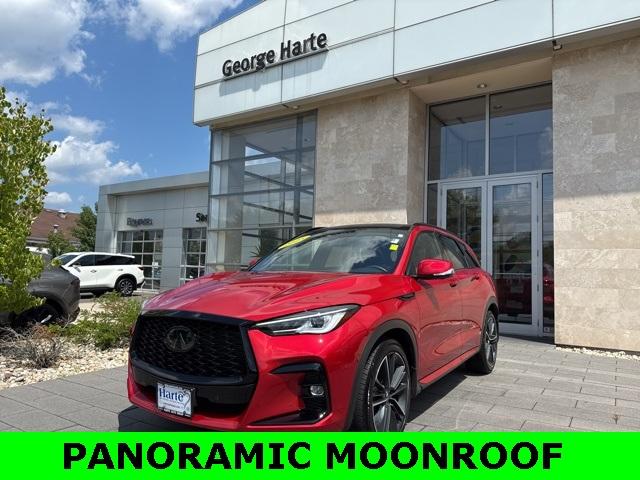 Photo of 2025 Candy Red Pearl INFINITI QX50