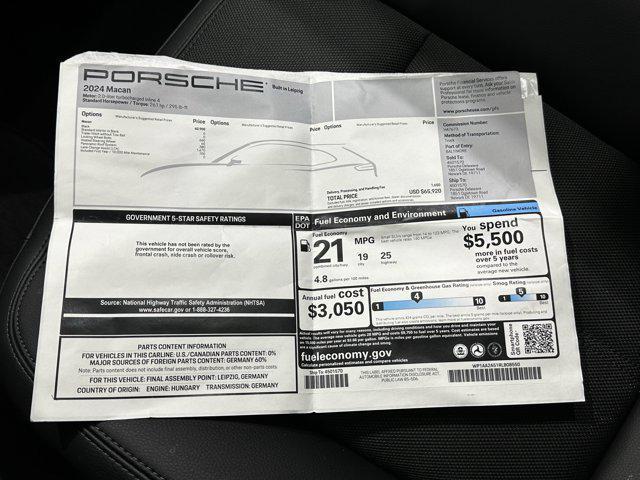 Photo of 2024 Black Porsche Macan