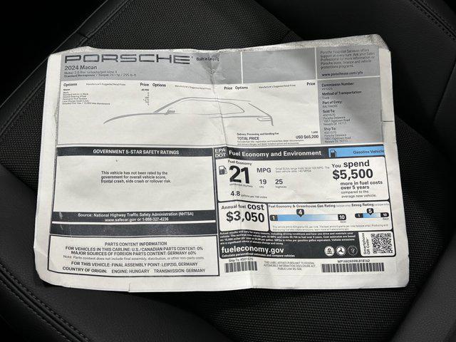 Photo of 2024 Black Porsche Macan