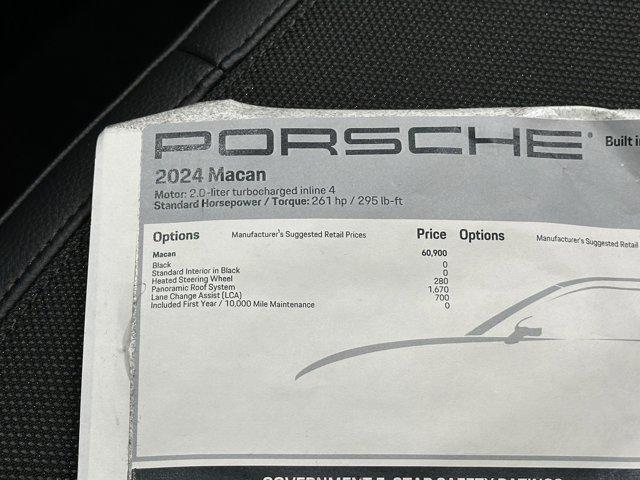 Photo of 2024 Black Porsche Macan