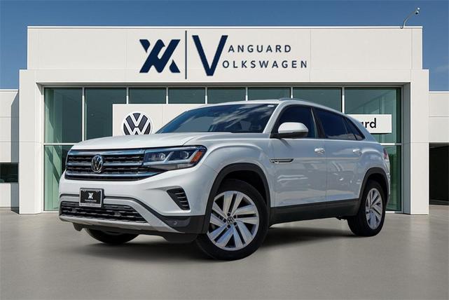 Photo of 2023 Pure White Volkswagen Atlas Cross Sport